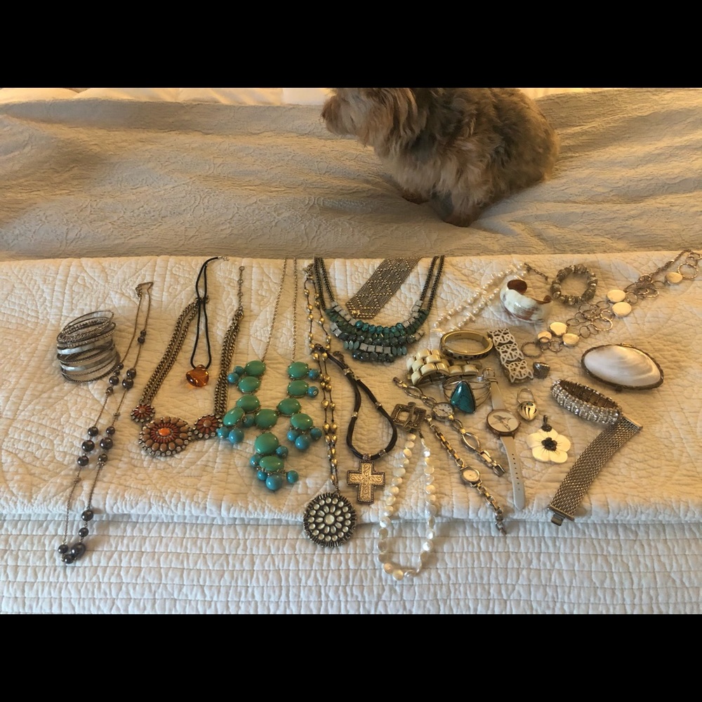 Lots of jewelry! Take all for 60.00
